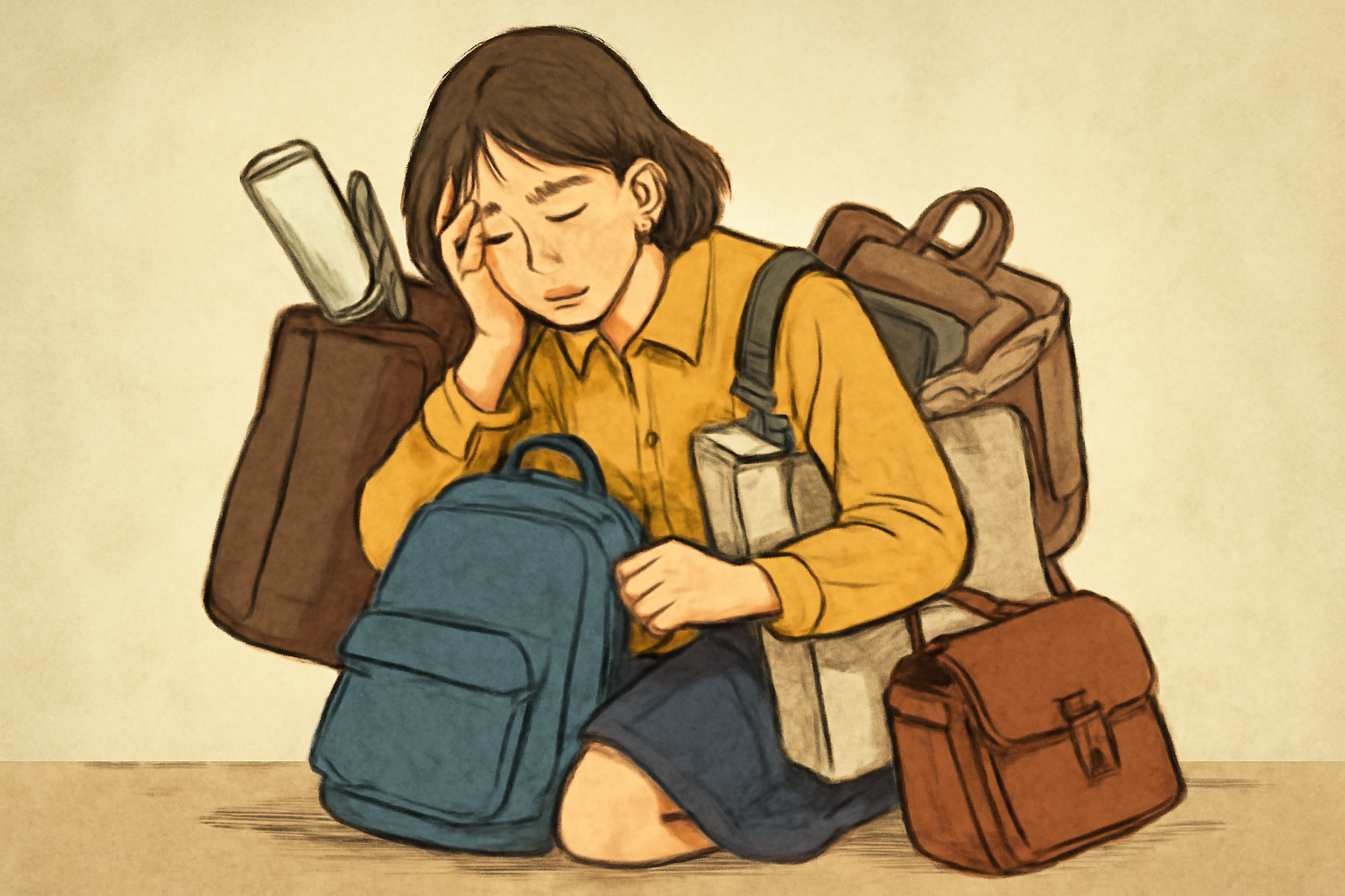 持ち物が多いと疲れる理由とは？