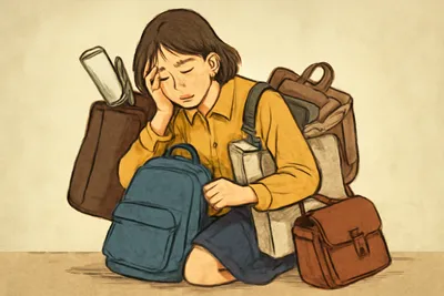 持ち物が多いと疲れる理由とは？