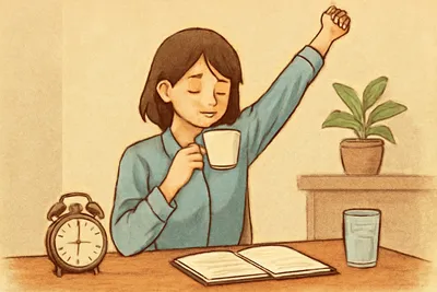 疲れない朝のルーティンを作るための方法とは？