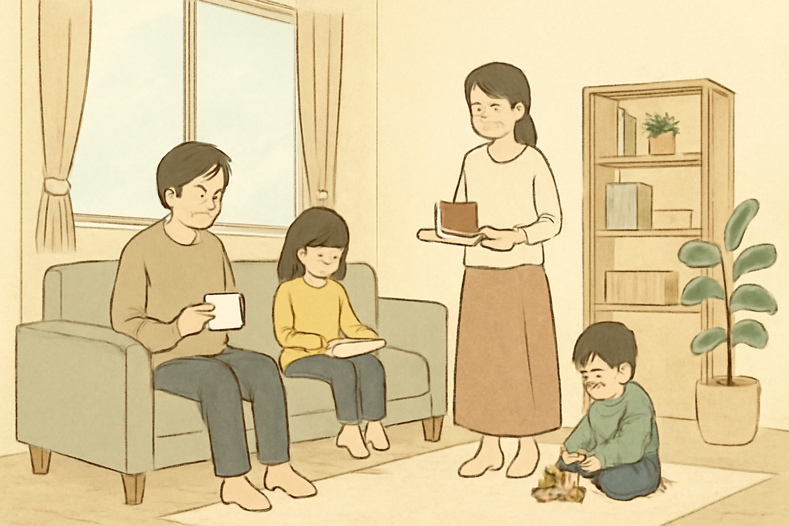 ミニマムな暮らしを家族で実現するためには？