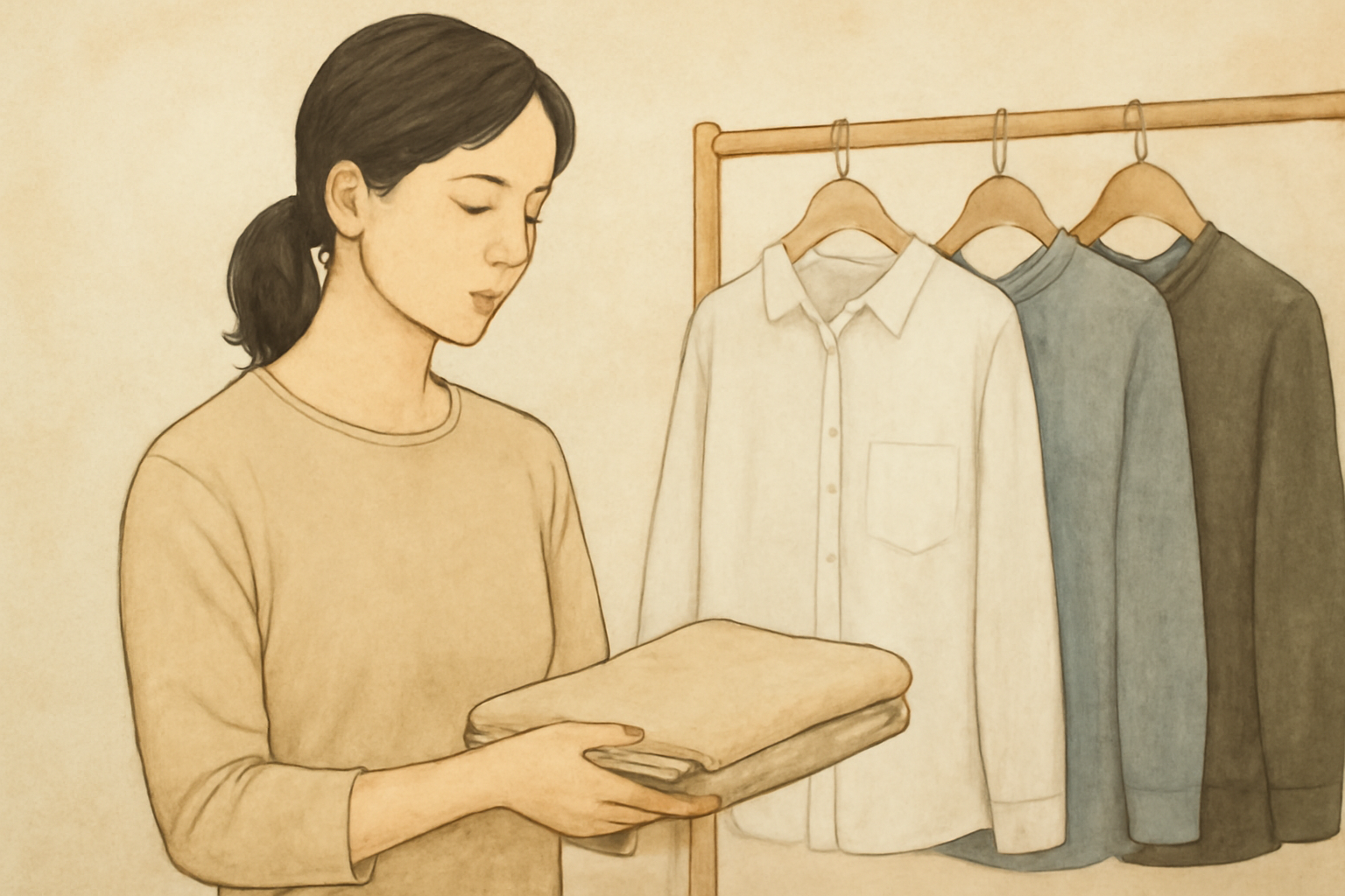 シンプルな暮らしに最適な洋服とは？