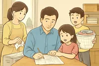 共働き子あり家庭の家事分担表を上手く活用する方法は？