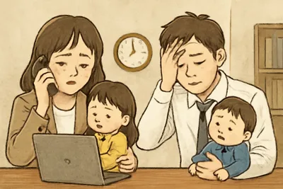 共働き家庭の子育ての限界とは？夫婦の助け合いが必要不可欠です！