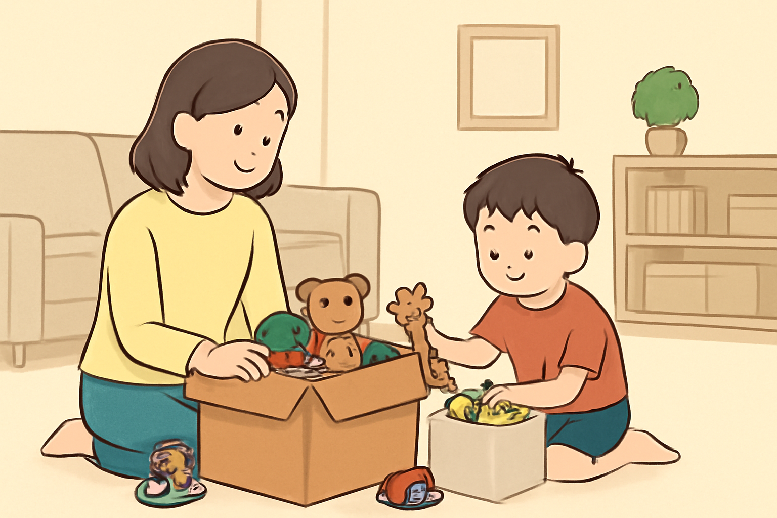子どものおもちゃ減らし方を知ってスッキリした部屋を手に入れよう？