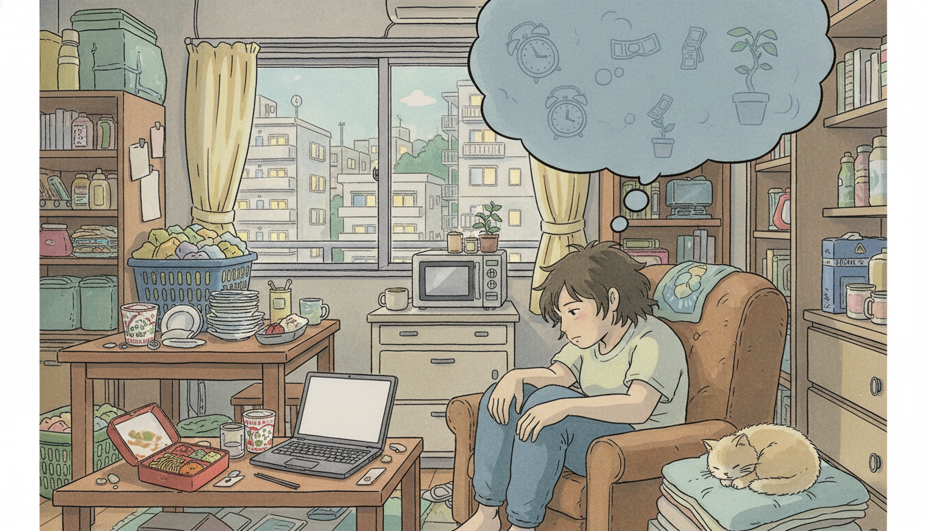 一人暮らしが疲れる理由
