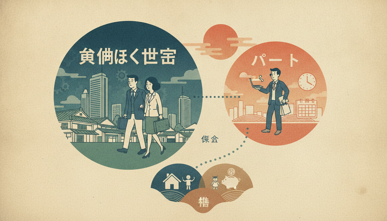 共働き世帯の構成
