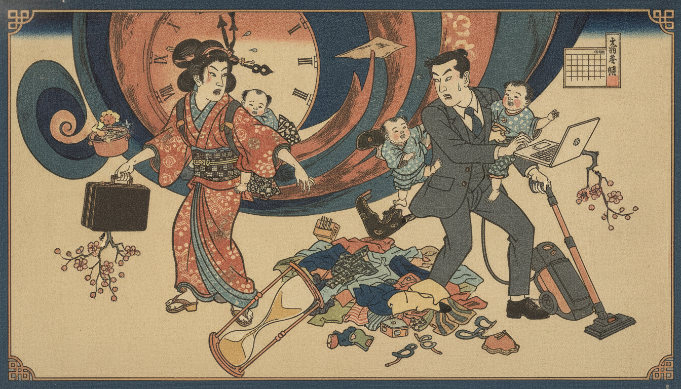 多忙な日常により時間が不足している