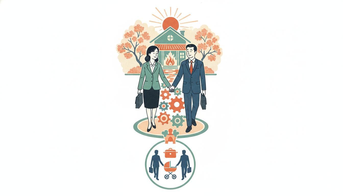 共働きの言い換えとして一般的な表現