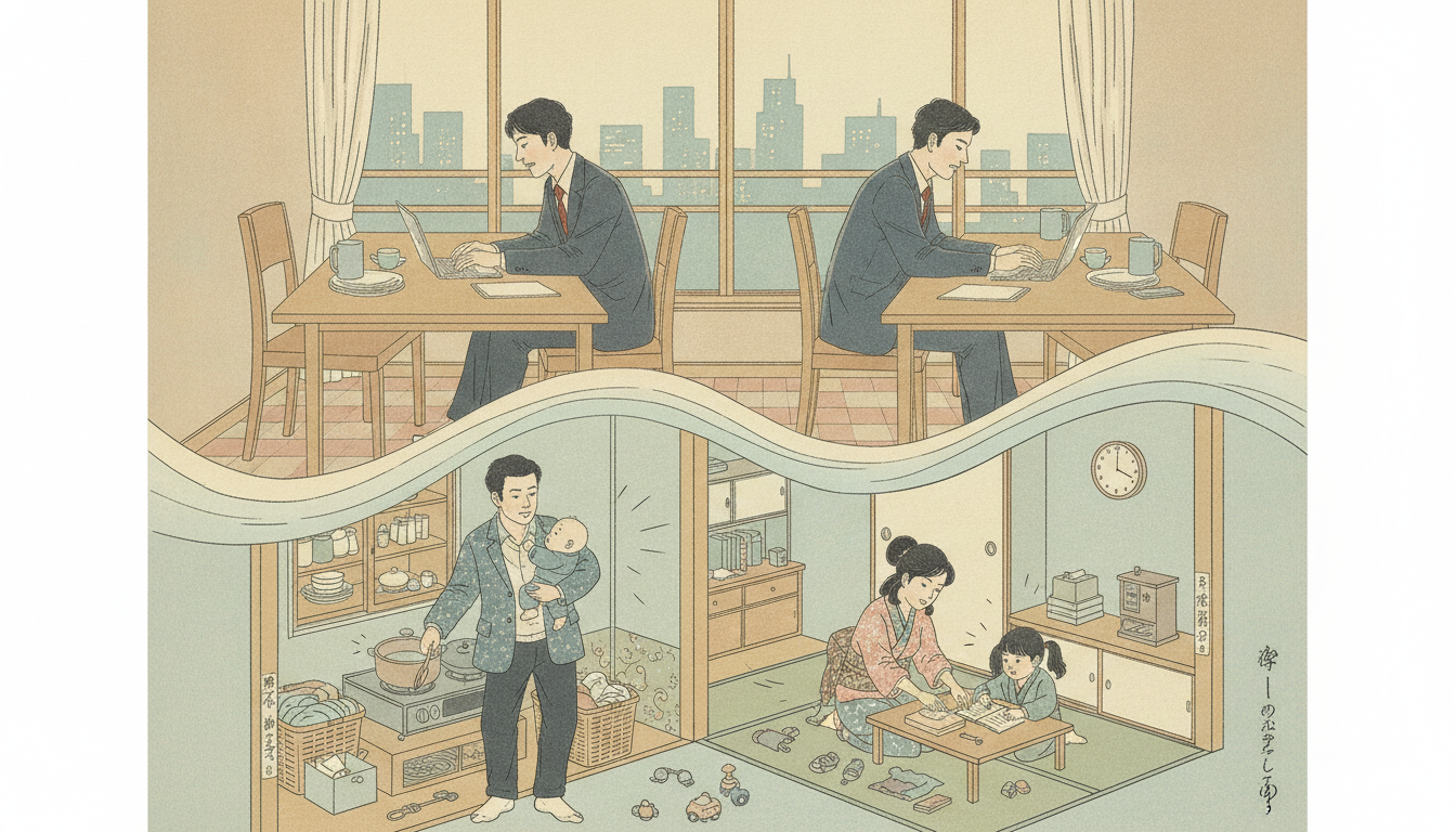 家事育児の分担の実態